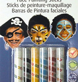 Snazaroo Face Painting Sticks 6/Set - Boys