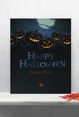 Trick-or-Treat Halloween LED Canvas Art: Rectangle - 12 x 16 inches