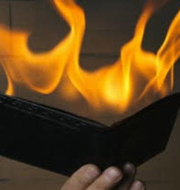 Magic Flaming Wallet