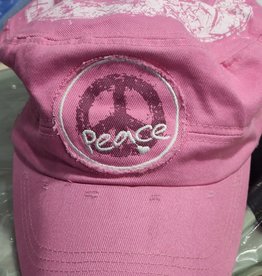 Peace Hat - Light Pink