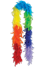 Fancy Rainbow Feather boa