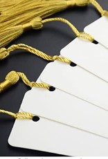 Personalized Book Mark - tag with tassel