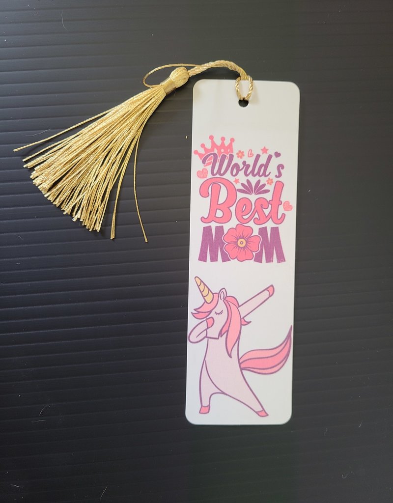 Personalized Book Mark - tag with tassel