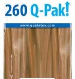 Qualatex 260Q Q-Pak Mocha Brown - 50ct