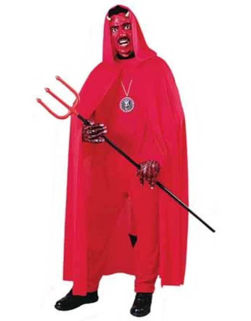 68" Hooded Cape - Red
