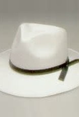 Permafelt Gangster Hat - White Medium