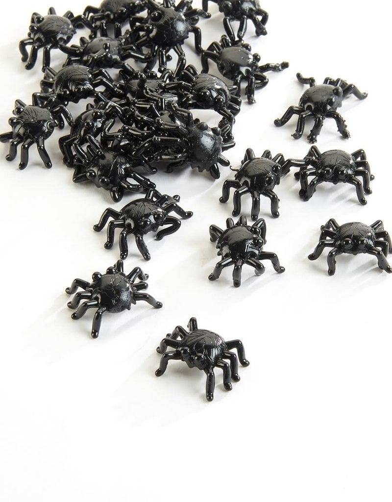 Halloween Plastic Spiders