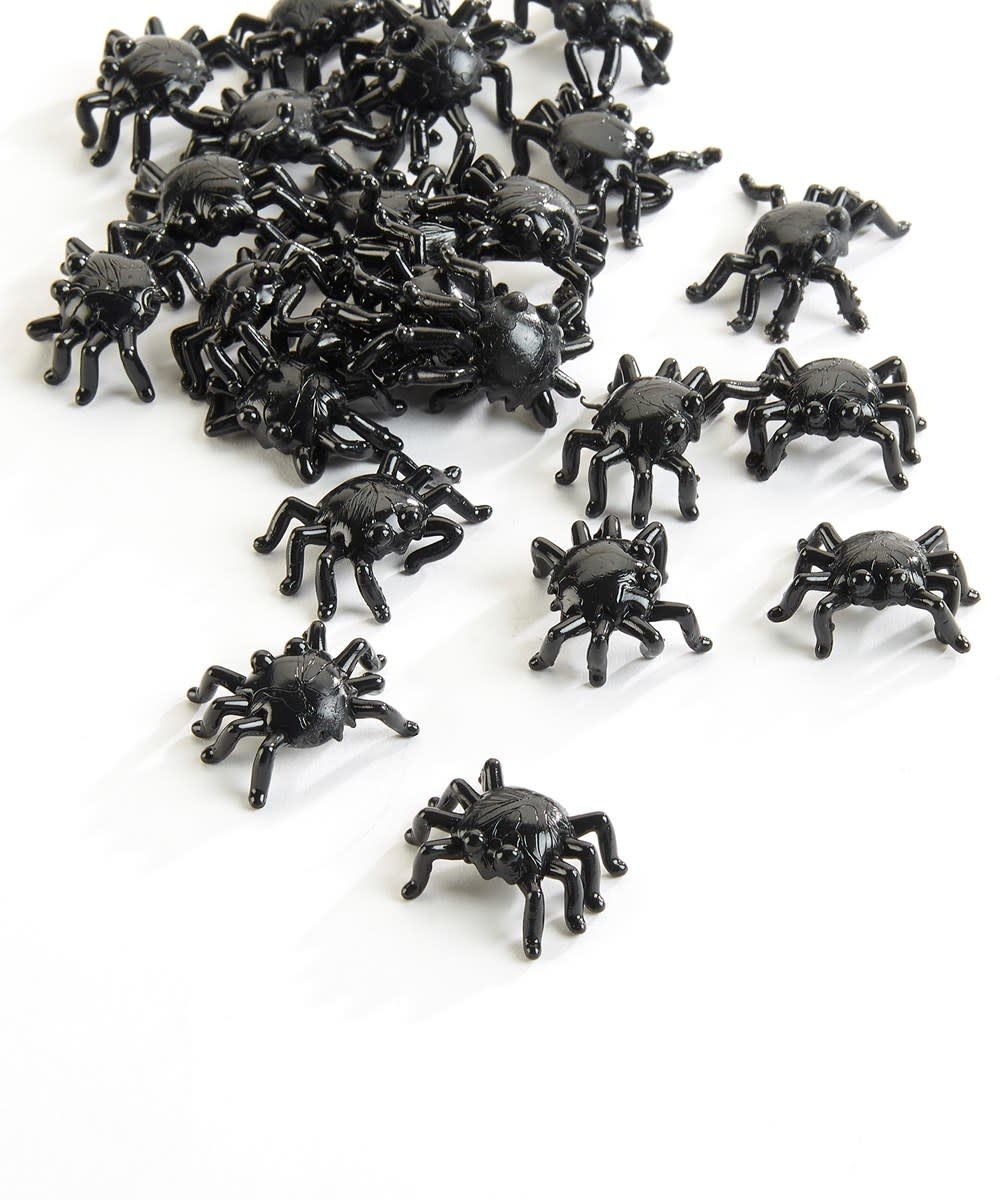 Halloween Plastic Spiders - Gags Unlimited Inc.