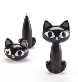 Black Cat Pen - Black Ink