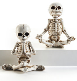 Yoga Skeleton - Praying