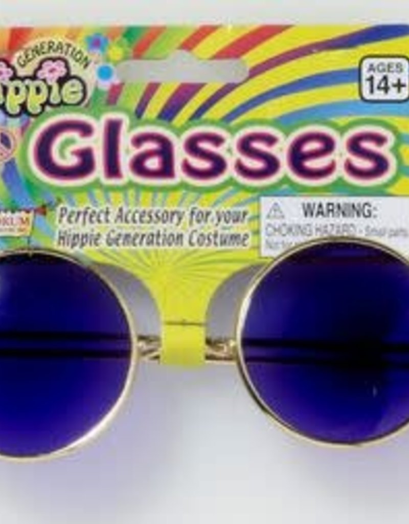 Hippie Glasses - Blue Lenses