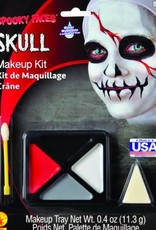 Spooky Faces Skull Makeup