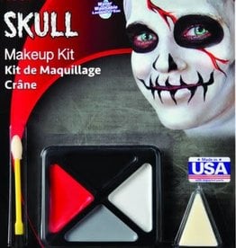 Spooky Faces Skull Makeup