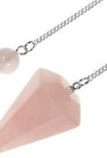 Rose Quartz Pendulum -Small