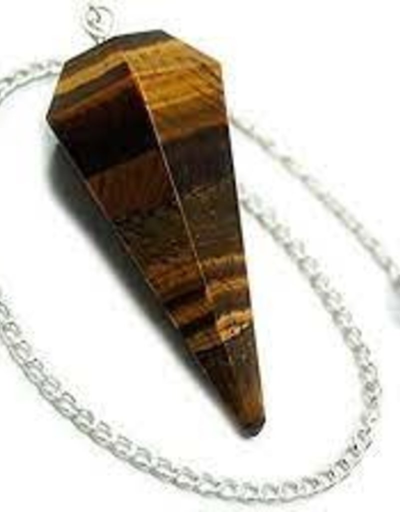 Tiger Eye Pendulum- Large