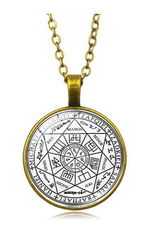 Seals Of The Seven Archangels Pendant Necklace (BRONZE)