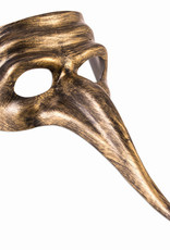 Half mask bronze/gold long nose/plague Dr