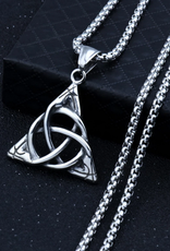 Triquetra Celtic Knot Pendant Necklace