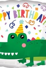 18" Happy Birthday Gator