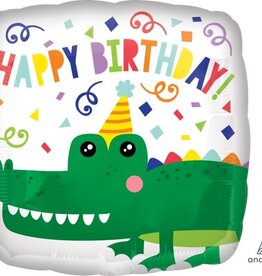 18" Happy Birthday Gator