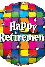 18" Happy Retirement