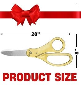 GRAND OPENING SCISSORS - per day, includes 30" red ribbon