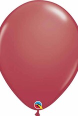 11" Standard Balloons Flat Bulk Cranberry