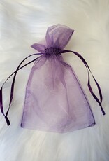Purple Organza Bag (4 x 6")
