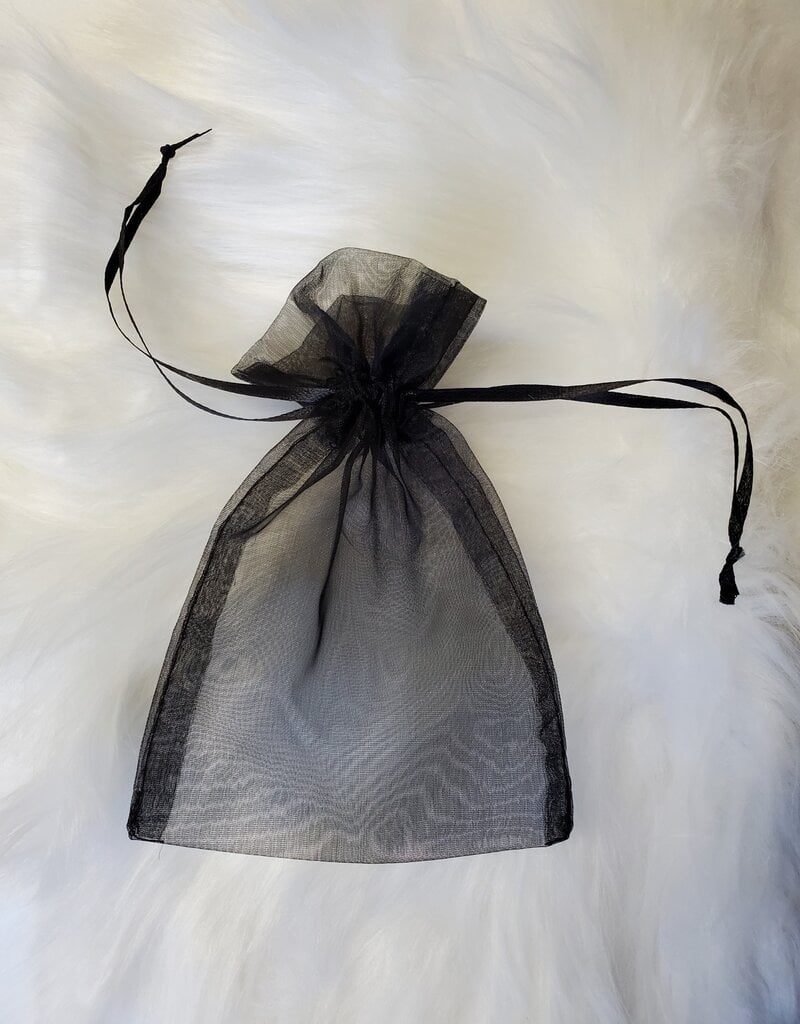 Black Organza Bag (4 x 6")