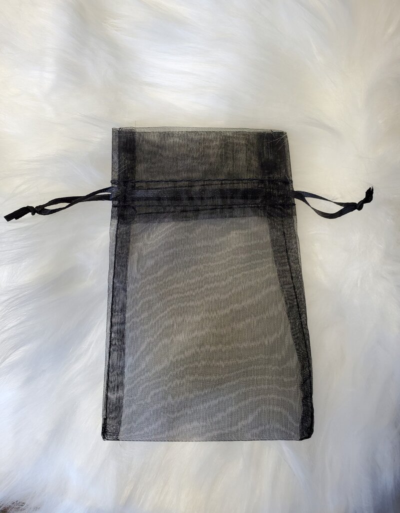 Black Organza Bag (4 x 6")