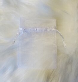 White Organza Bag (3 x 4")