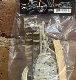 SMUDGING KIT FOR BEGINNERS (SHELL 3″ – 4″)
