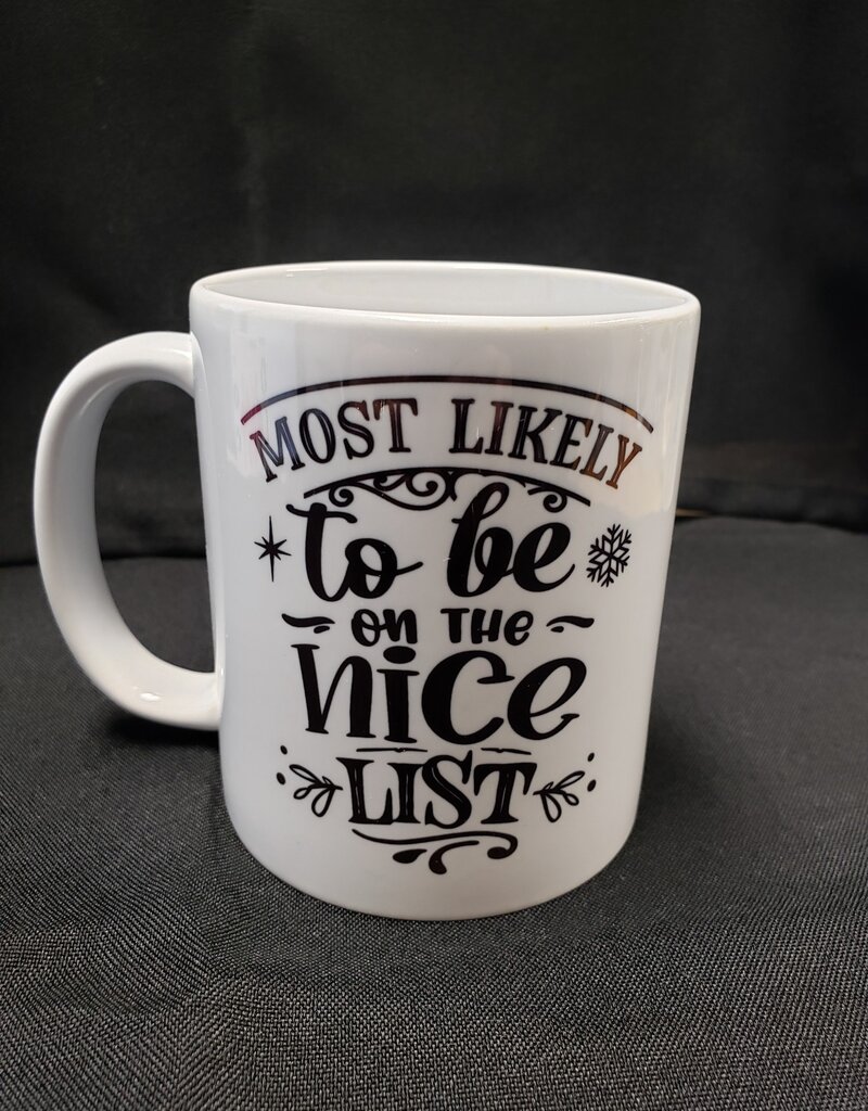 Most Likely To Be On The Nice List Mug