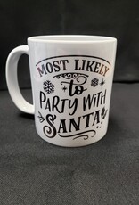 Most Likely To Party With Santa Mug