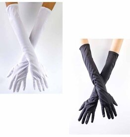 20" Opera Gloves - Black
