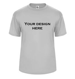 Personalized  Light Grey Adult T-Shirt - S