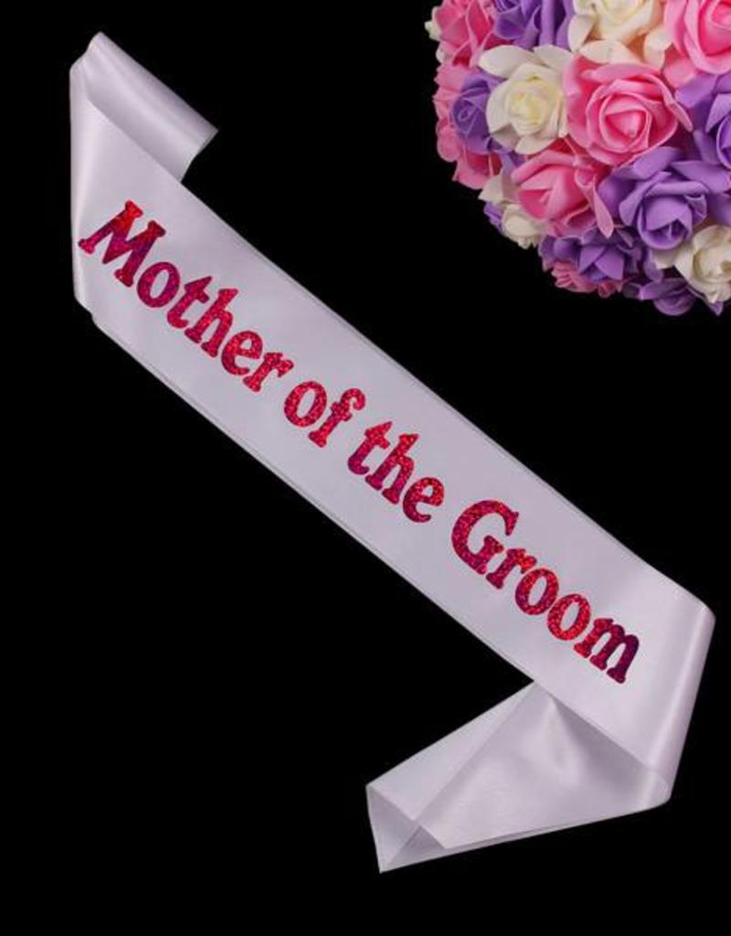 MOTHER OF THE GROOM SASH