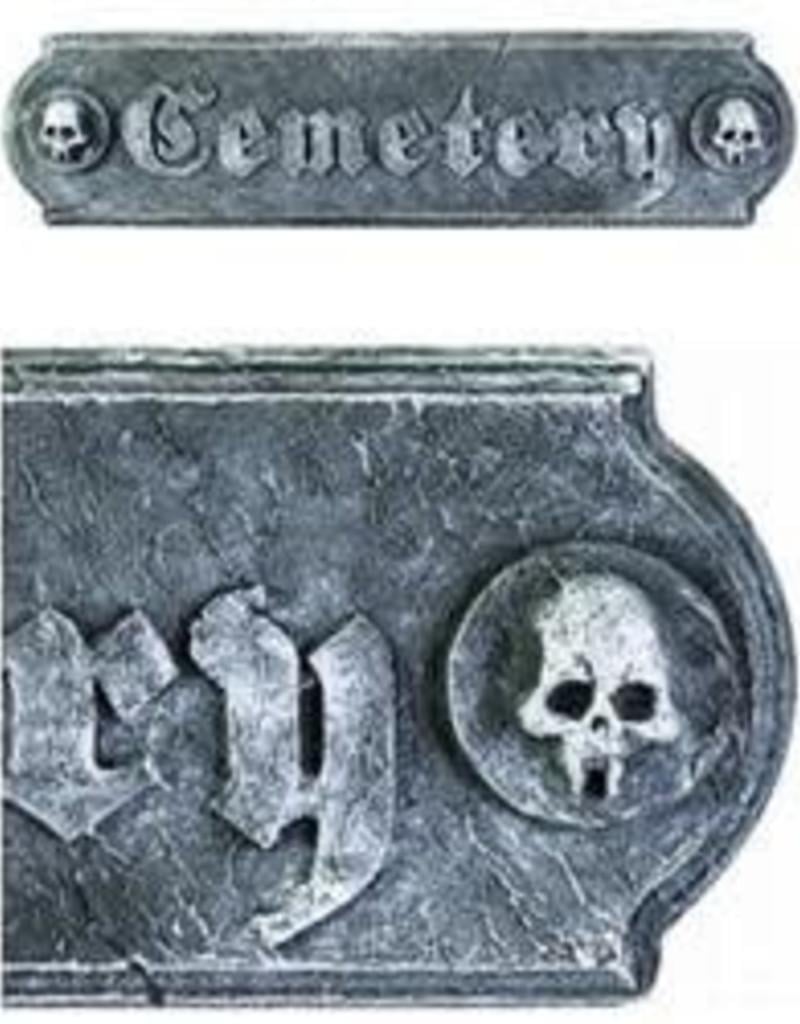 CEMETERY SIGN PROP