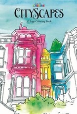 City Scapes Adult Colouting Book