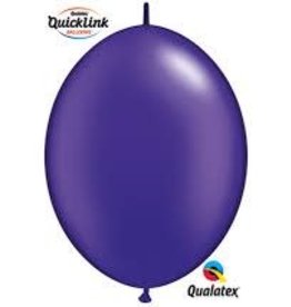 Qualatex 12" Quick Link Pearl Quartz Purple 50CT