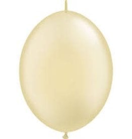 Qualatex 06" Quick Link Pearl Ivory 50ct