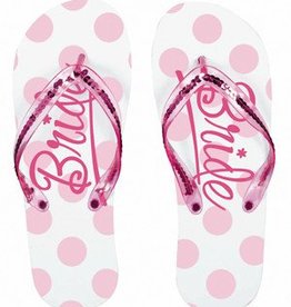 Bride Flip Flops