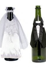 Champagne Bottle Bride & Groom Wear