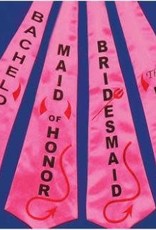 Bridesmaid Hot Pink Party Tie Wedding