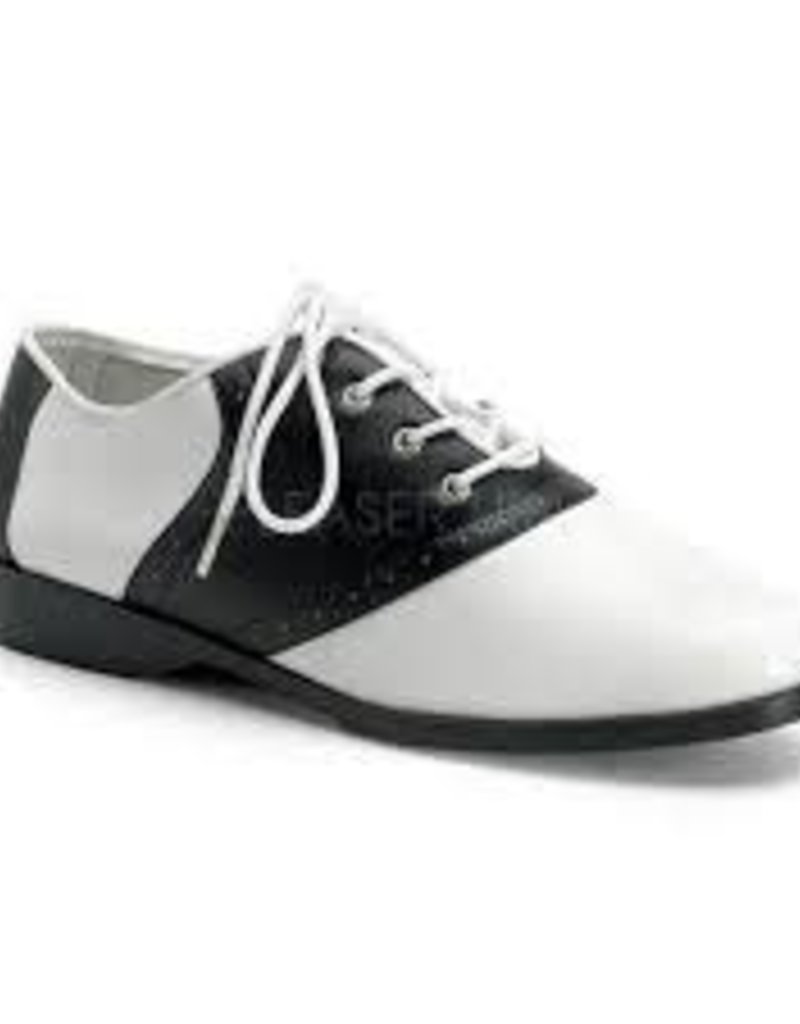 Black & White Saddle Shoe