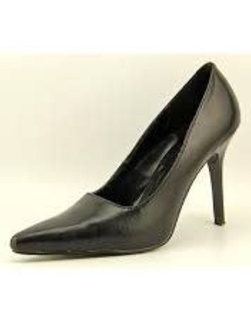 The Highest Heel Ladies Pump - Black Shoe
