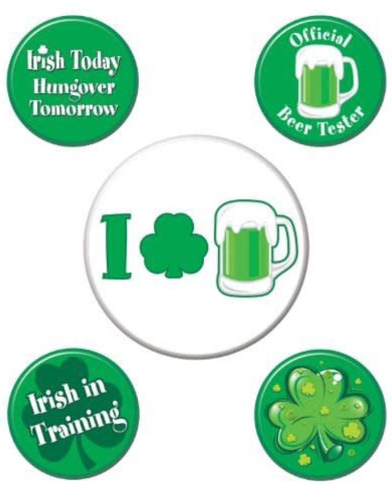 St. Patrick's Day Button Set