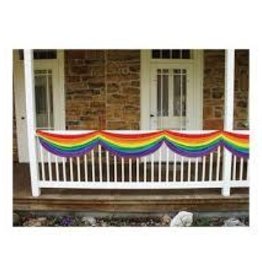 5.5' Rainbow Fabric Bunting