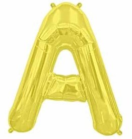 34" Letter A - Gold