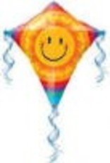 Qualatex 38" SMILEY KITE (FLAT)